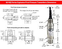 Dimensions for 621-622 Series Explosion-Proof Pressure Transmitters.jpg